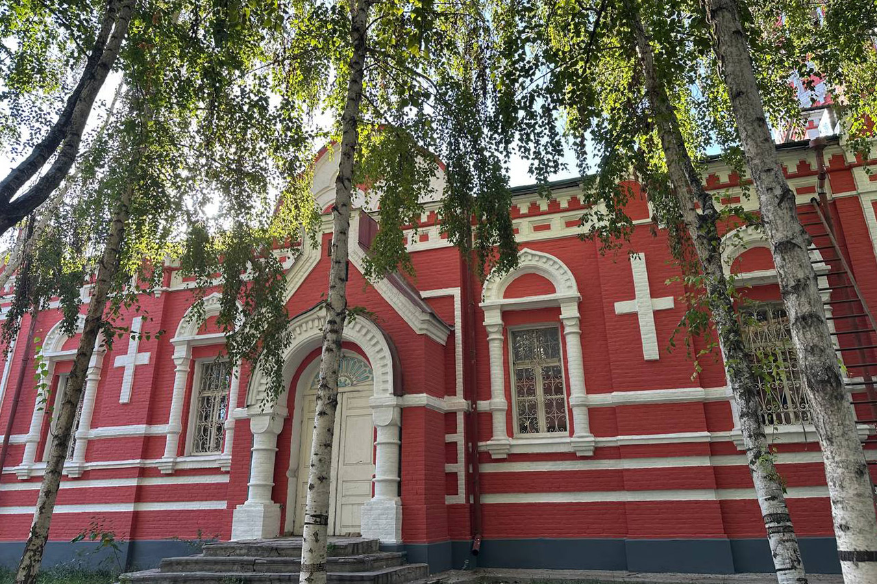 Михайло-Архангельский храм в Оше сегодня