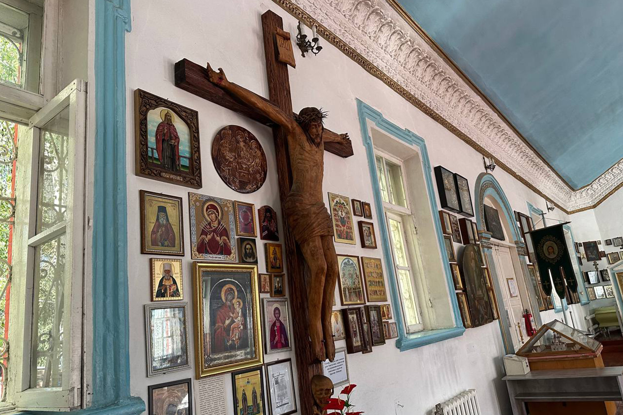 Михайло-Архангельский храм в Оше сегодня