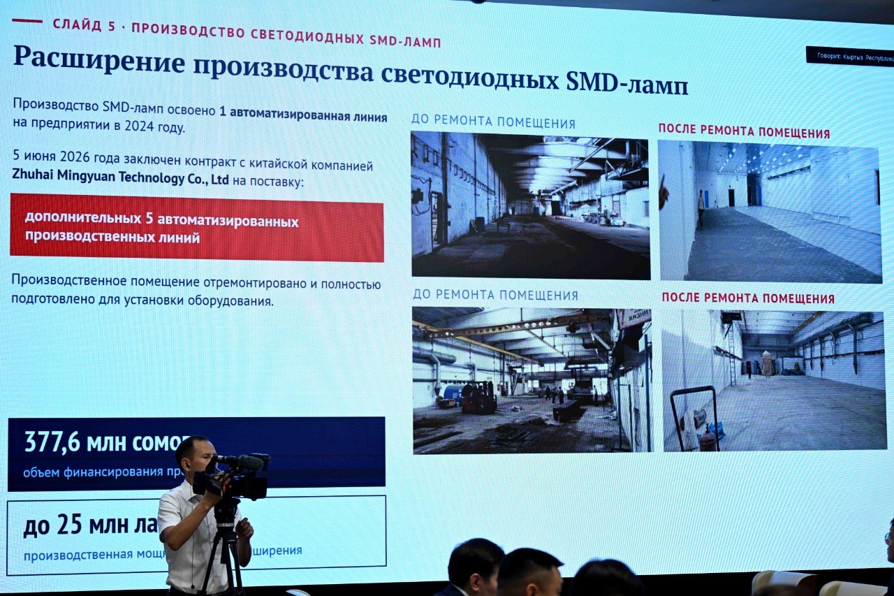 Совещание по текущему состоянию и перспективам развития двух предприятий