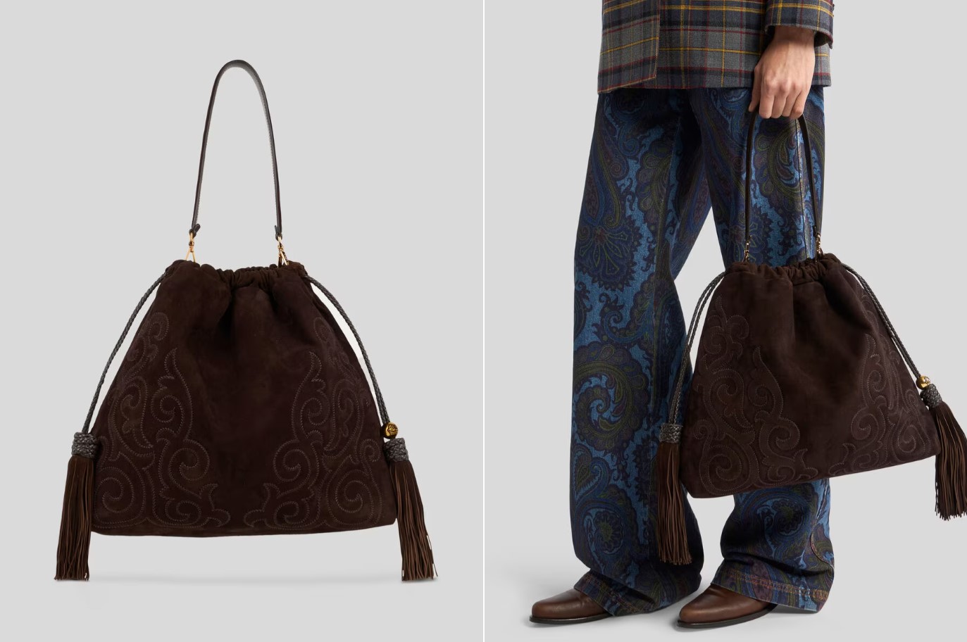 Кыргызский орнамент в мировой моде? Бренд Etro показал новую коллекцию сумок
