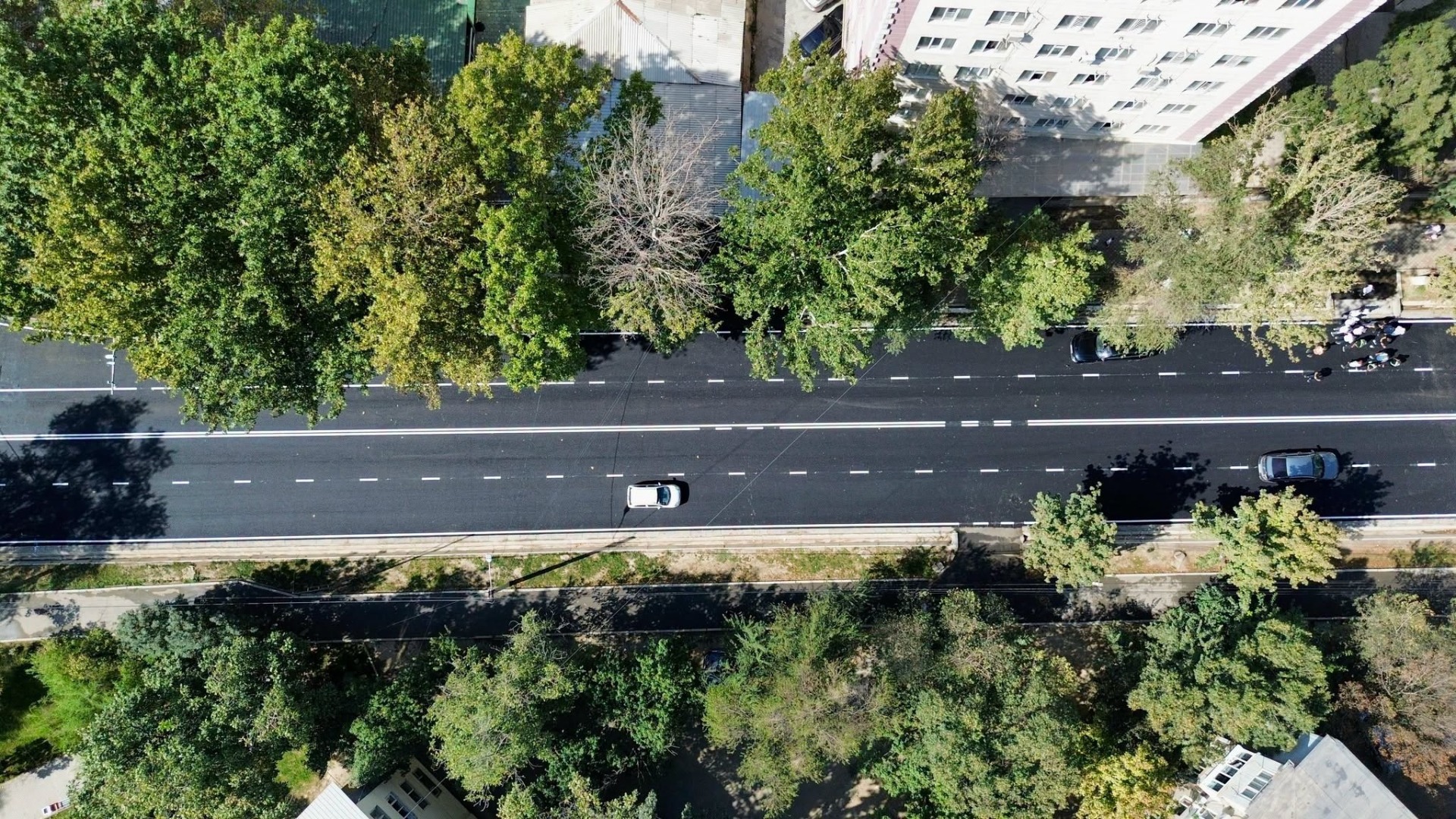 Улица в городе Ош