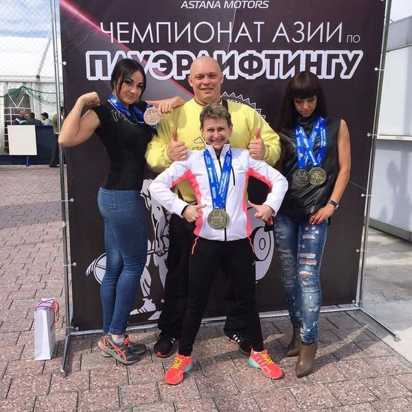 из архива Т.Полстяновой. На чемпионате Азии-2017