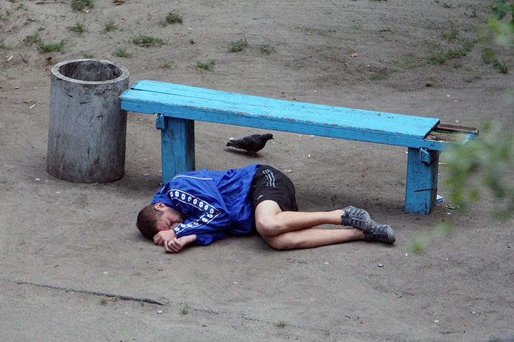 Евгения Котенко. В 2017-м году фотограф переехал в другое место. Скорее всего, на этом снимке его серия прервется