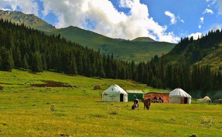 Орынбека Асилбаева. Григорьевское ущелье