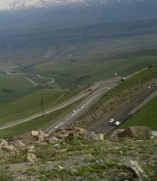 Натальи Азаровой. Спуск в Суусамырскую долину