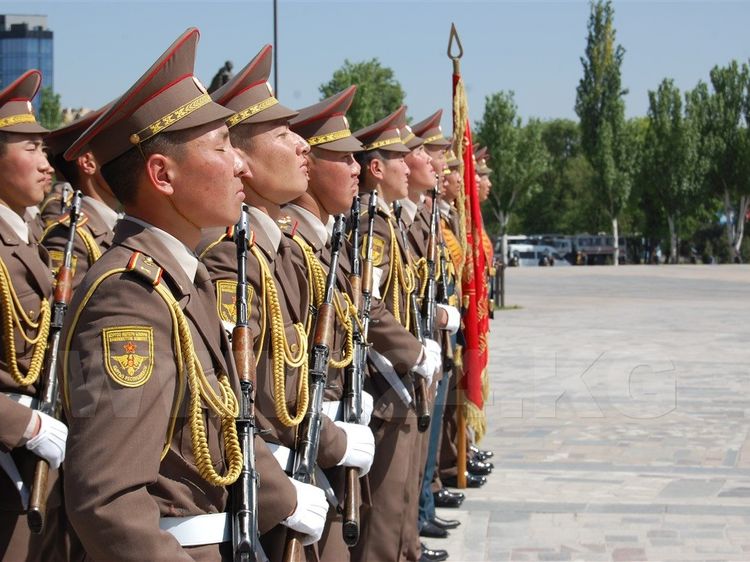 Репетиция праздничного парада, посвященного Великой Победе, 2017 год
