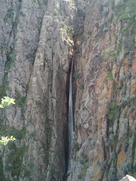 Натальи Азаровой. Водопад в Чонкурчаке