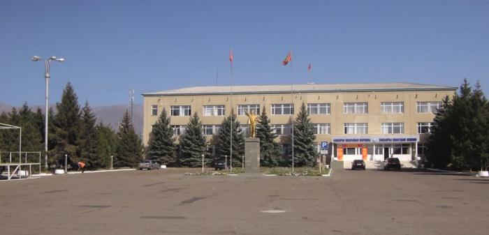 Площадь Балыкчи ранее