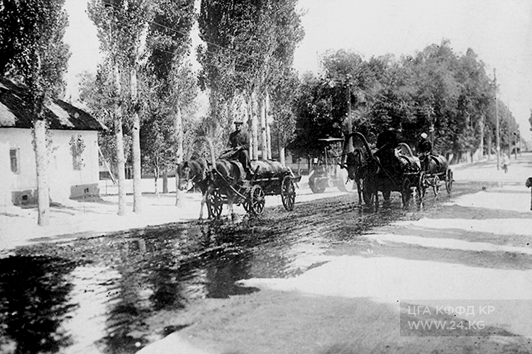 Вид старой улицы, 1929 год