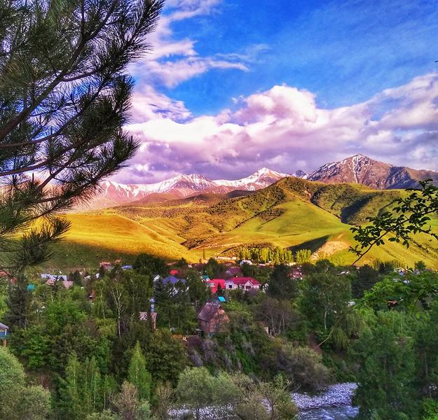 Орынбека Асилбаева. Весенняя Ала-Арча