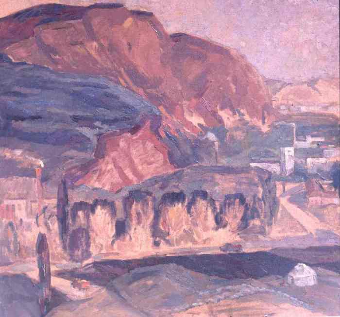 В горах. 1969