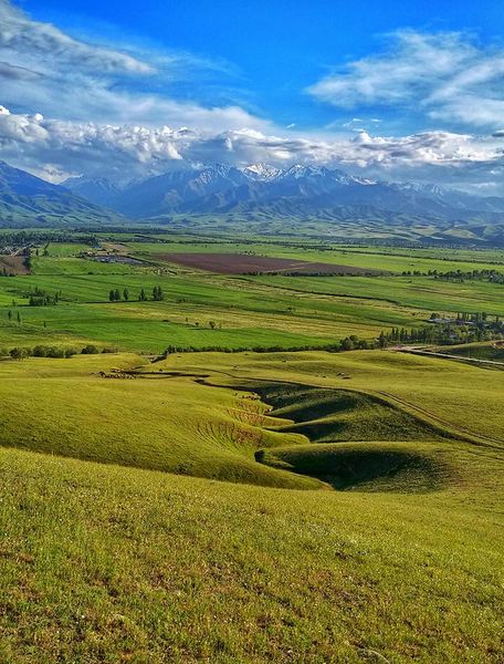 Орынбека Асилбаева. Окрестности Бишкека
