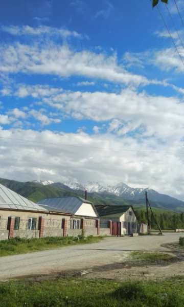 Бектура Айдекова. Село Кашка-Суу