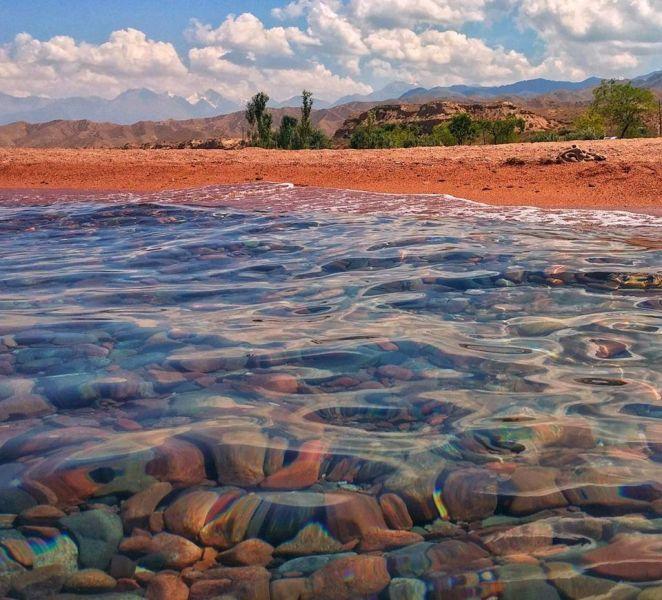 Орынбека Асилбаева. Южный берег Иссык-Куля