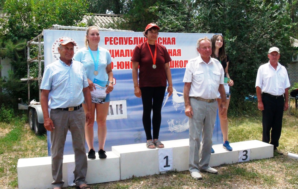 На верхней ступени пьедестала Елена Рыбалова