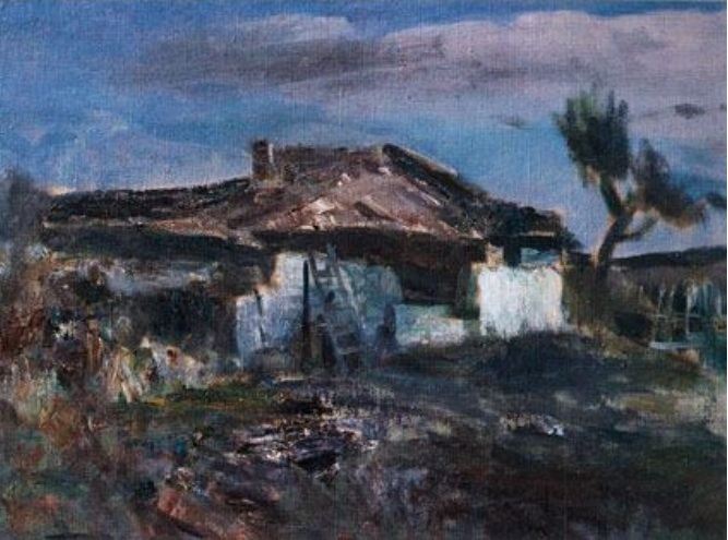 Светлая ночь, 1997, холст, масло