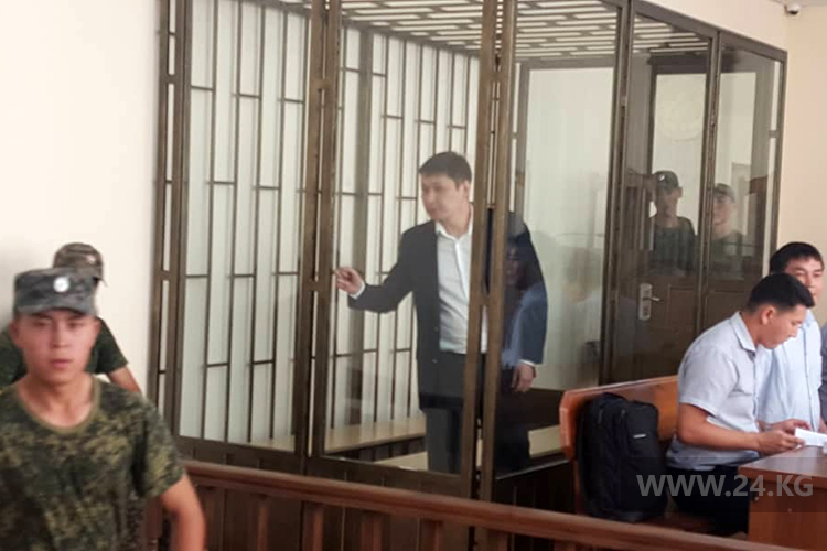 Сапар Исаков в Бишкекском городском суде