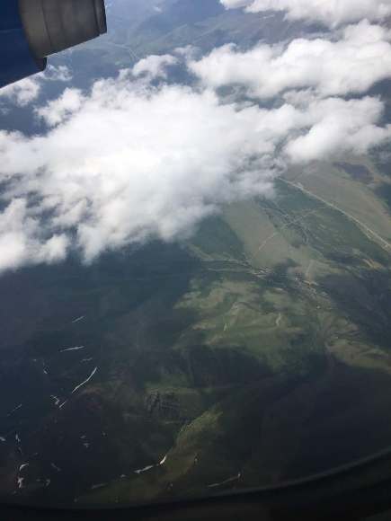 Жусупбека Кулматова. Горы Кыргызстана с высоты птичьего полета