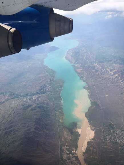 Жусупбека Кулматова. Токтогульское водохранилище