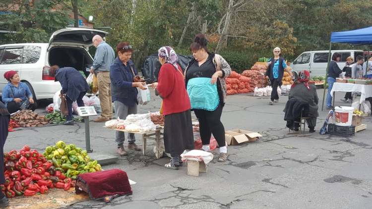 Горожане пришли на сельскохозяйственную ярмарку