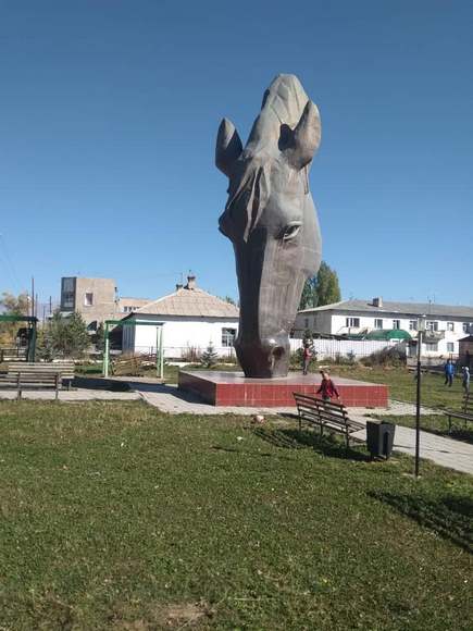 Жумагуль Тентиевой. Село Ат-Баши