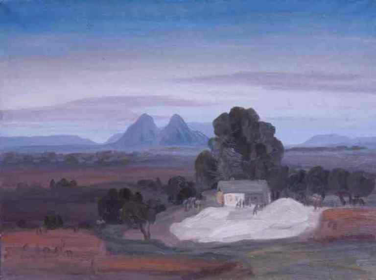 Долина Гульбахор. 1984. Х., м. 90.5х121.2
